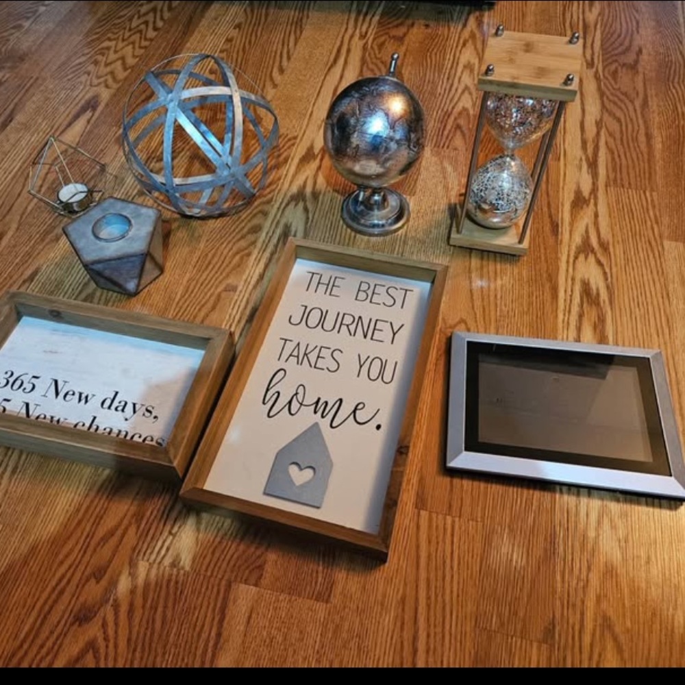 Hobby Lobby Home Decor Silver Bundle